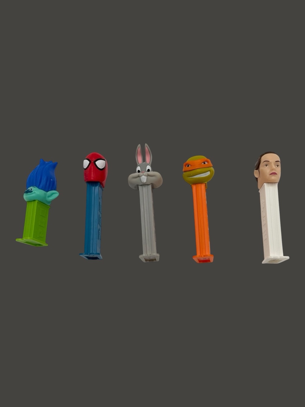 PEZ Candy Dispenser Lot Character Collection Trolls Spider-Man Bugs Bunny TMNT +